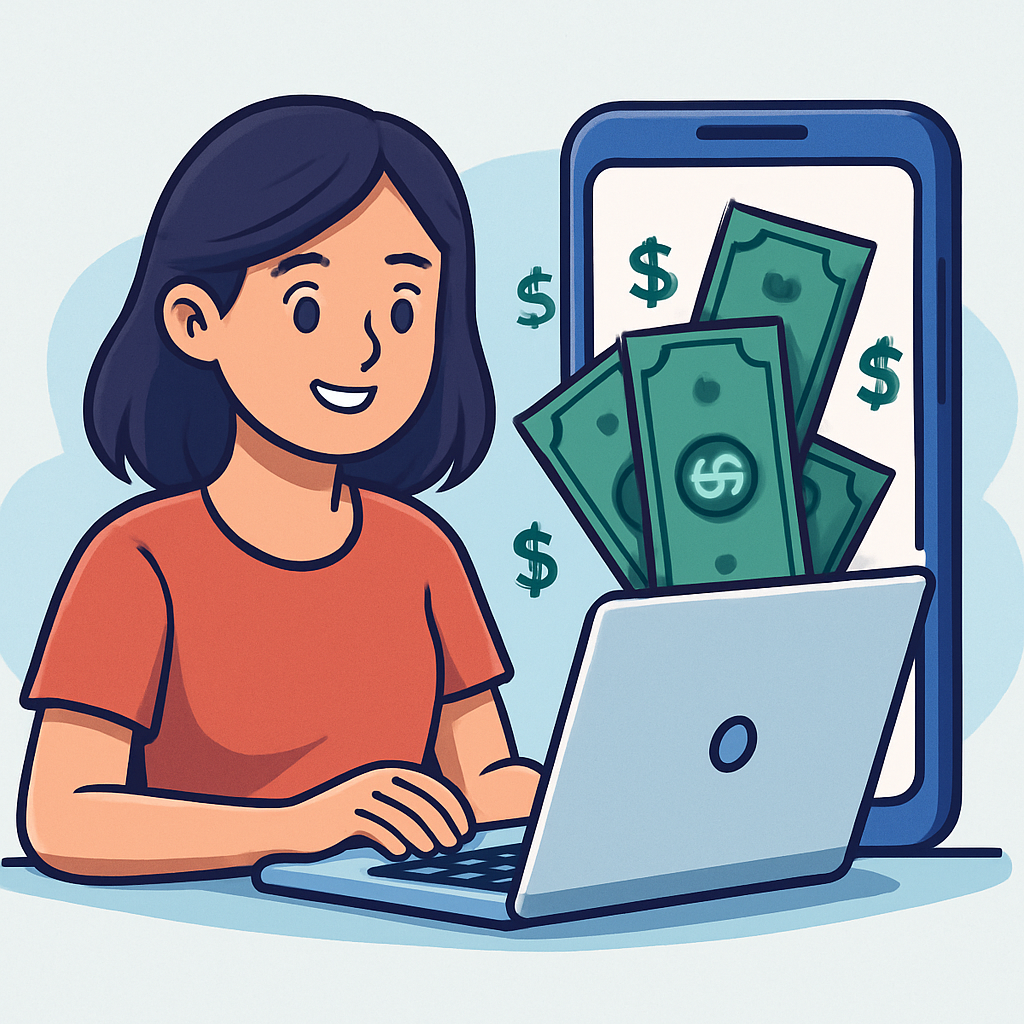 Como ganhar dinheiro na internet em 2025