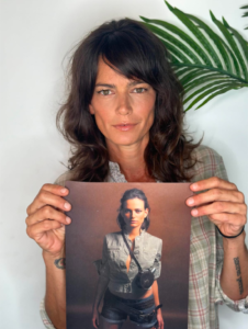 A Modelo misteriosa. Leticia Sardá